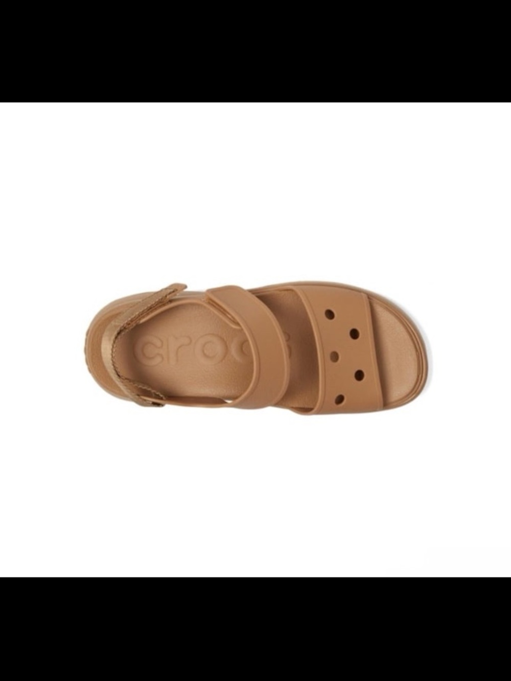 Crocs SoHo Y-Strap Sandal size W7 color Sepia - Picture 3 of 5